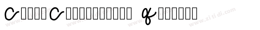 Chil1Calligraphy Qiu字体转换